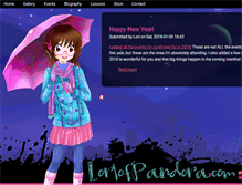 Tablet Screenshot of loriofpandora.com